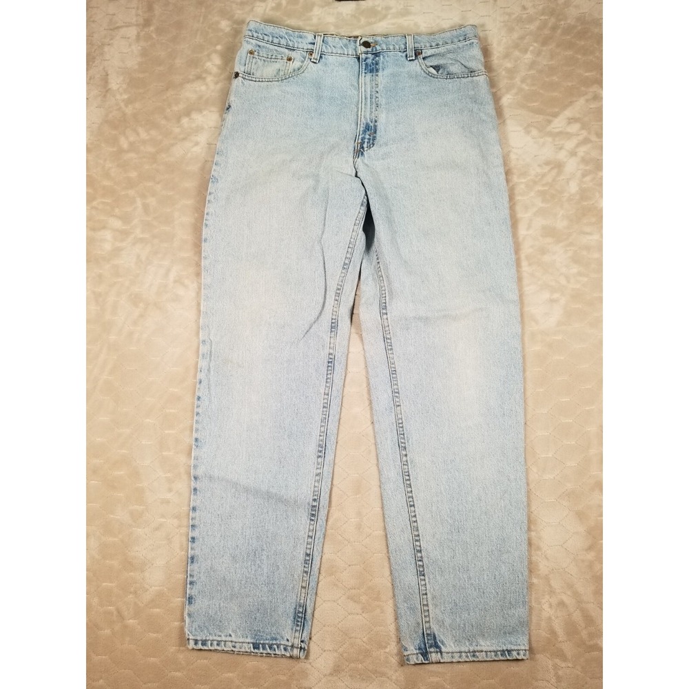 Levis 550 Jeans 38x34(36x32 Actual)  Light Wash Relaxed Fit Tapered Y2K USA Made